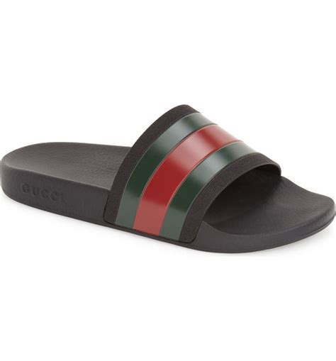 mens regular gucci slides|gucci slides men nordstrom.